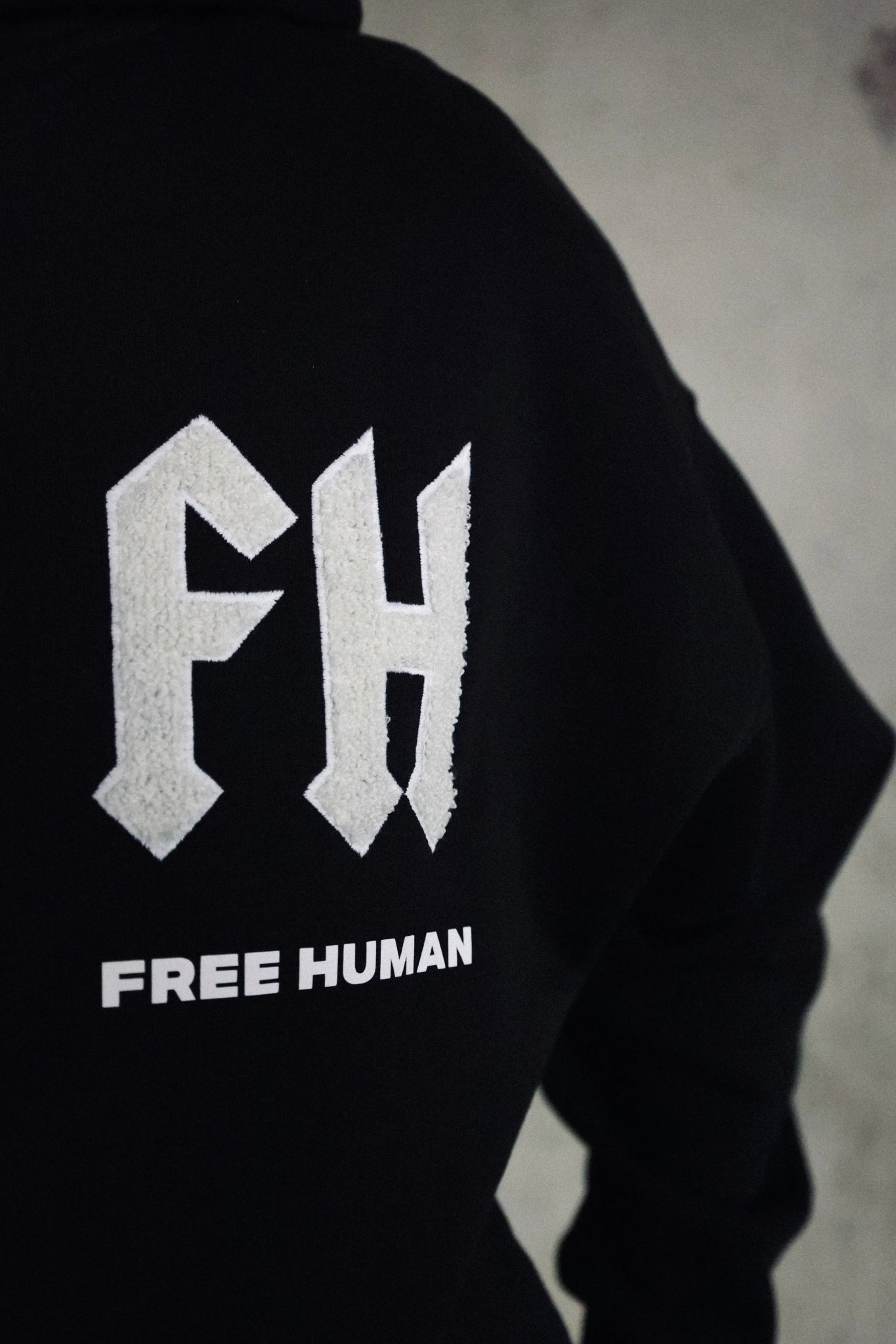 Free Human logo hoodie - Free Human