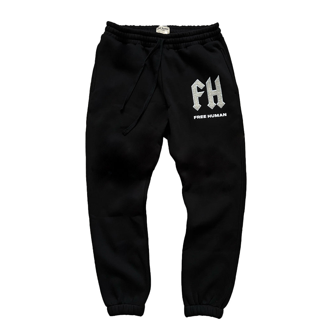 Free Human logo sweatpants - Free Human