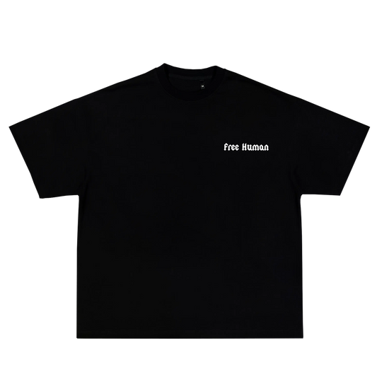 Free Human logo tee - Free Human